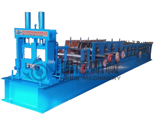 無(wú)極剪切沖孔C型鋼機(jī)